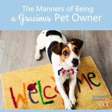 gracious pet manners