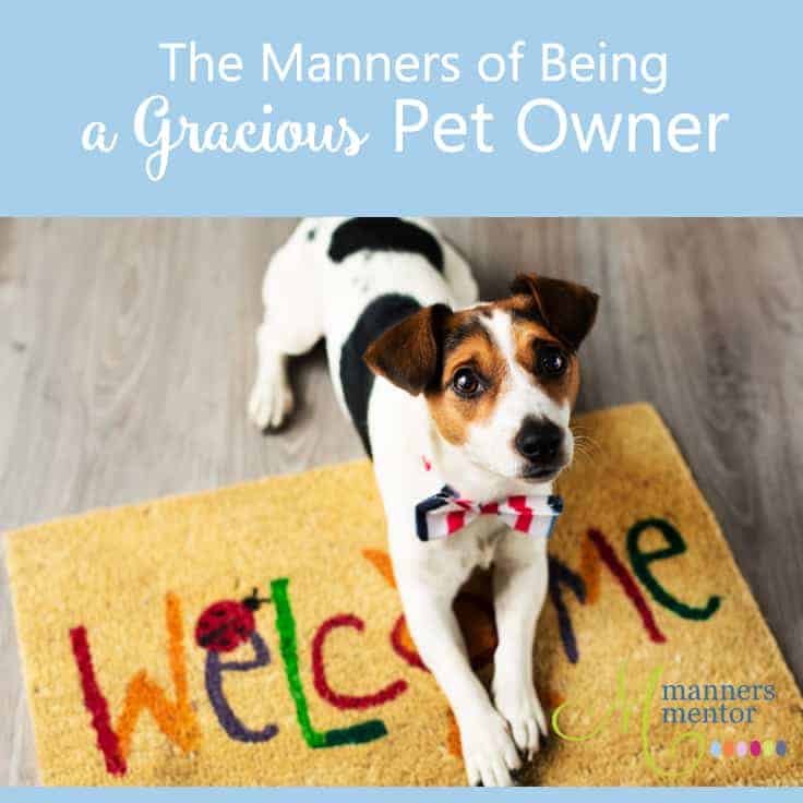 gracious pet manners