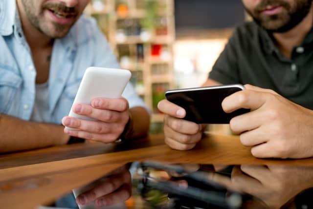 emailing on smartphones