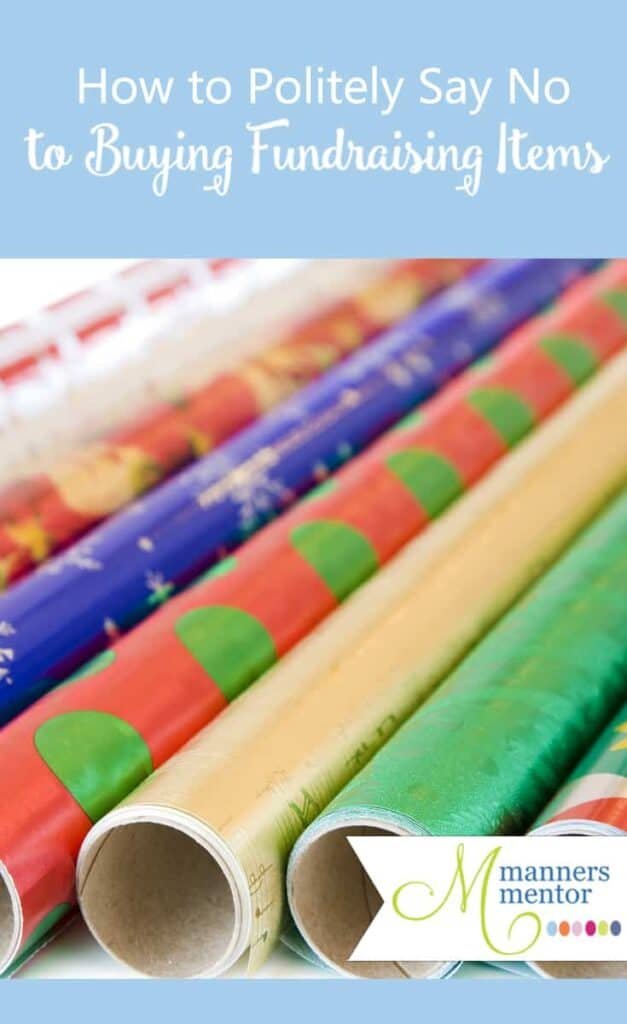 Quick Tip: How to Politely Say No to Buying Christmas Fund Raising Items